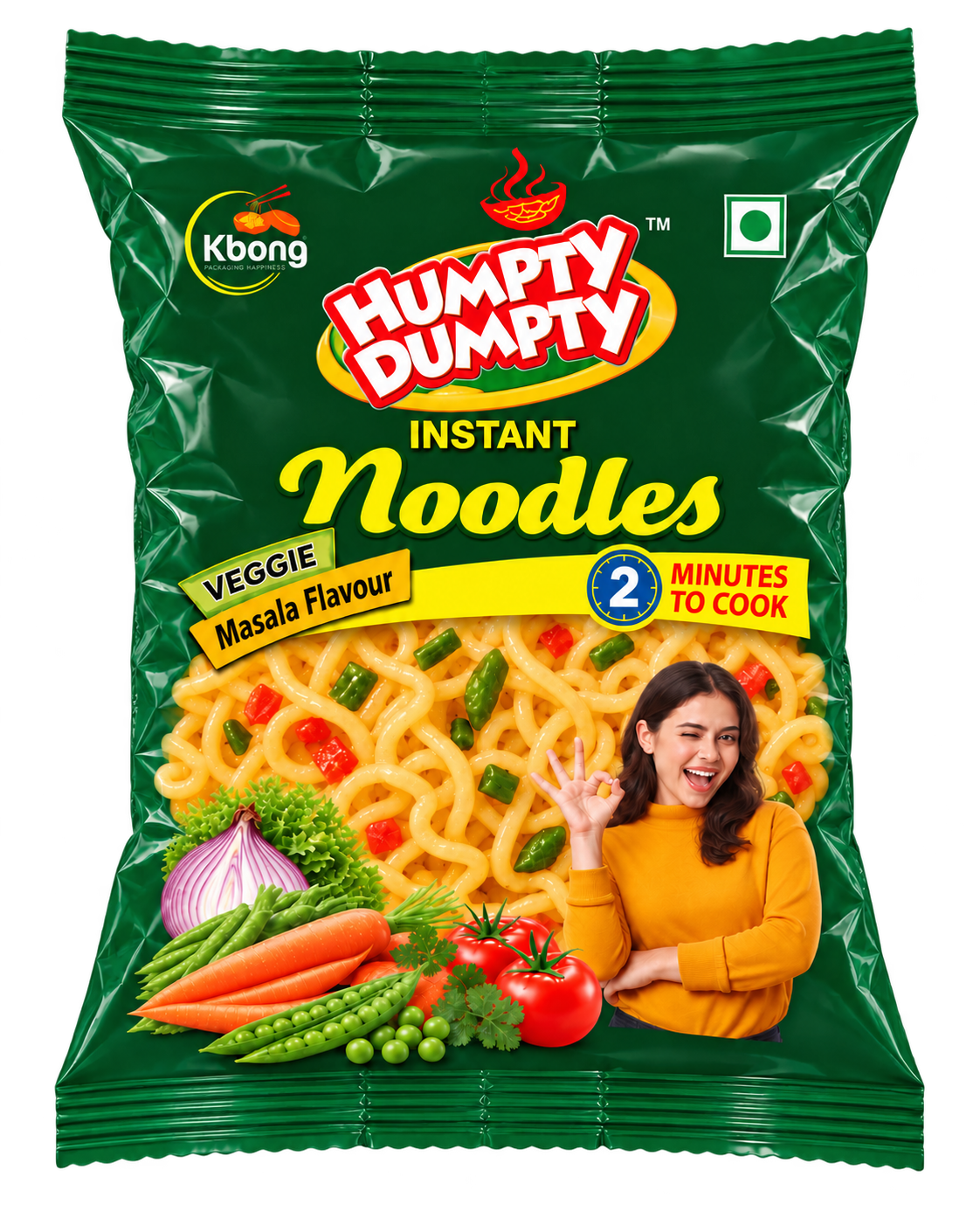 Humpty Dumpty Veggie Masala · Green Pack product packet